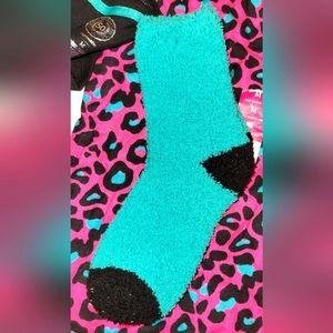 Pajama Set Size Medium.  Includes the top, bottom and matching socks